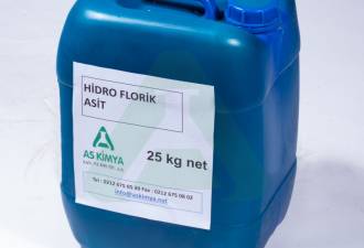 Hidroflorik Asit (HF) stoklarımızda.